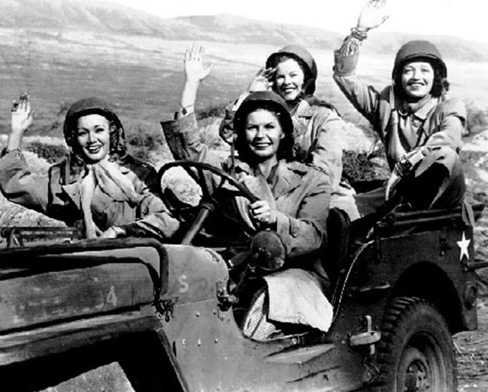 Four Jills in a Jeep Carole Landis